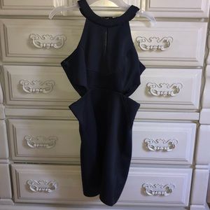 Gianni Bini Navy Dress w/ Cutouts